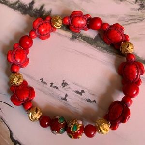 3/$50 🎃 pumpkin 🎃 delights turtle bracelet